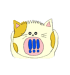 毎日ねこ100%（個別スタンプ：10）