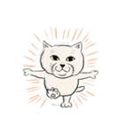 ゆるく参る！ねこおじ（個別スタンプ：1）