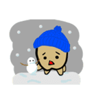なしちゃんスタンプ冬ver.（個別スタンプ：2）