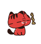 赤べこ猫LINEスタンプ（個別スタンプ：11）