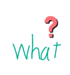 何でもかんでも、言葉言葉（個別スタンプ：8）
