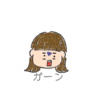 色んな女子の日常（個別スタンプ：7）