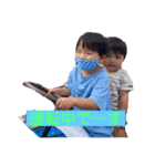 将麻(3歳)＆悠乃(1歳)（個別スタンプ：8）