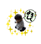 背中と頭頂部で語る真のスタンプ（個別スタンプ：7）