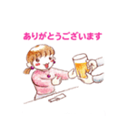 ゆるふわ飲兵衛女子の日常（個別スタンプ：6）