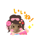 ほっこりハムスター♡日常会話④（個別スタンプ：5）