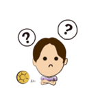 ハンド女子応援スタンプ（個別スタンプ：13）