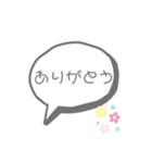 再びスタンプメーカーで作った吹き出しだお（個別スタンプ：5）