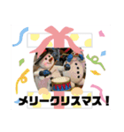 風景に噴き出しで、つぶやき（個別スタンプ：9）