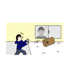 Official 極上陸上部スタンプ（個別スタンプ：9）