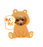 ポメプーのシフォンちゃん！（個別スタンプ：2）