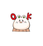ぶたまん×うさまん（個別スタンプ：3）