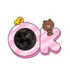 黒猫のチップ（個別スタンプ：15）
