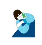 まいにちクレヨン3（個別スタンプ：4）