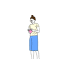まいにちクレヨン3（個別スタンプ：5）