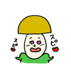 おかっぱちんお仕事へゆく（個別スタンプ：7）