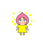 ピンク桃子（個別スタンプ：22）