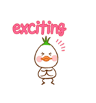 vegetable or bird ？？（個別スタンプ：11）