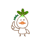 vegetable or bird ？？（個別スタンプ：38）