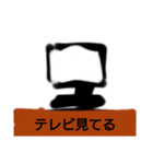 きなこのお絵かき（個別スタンプ：7）