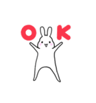 いつもかわいいうさぎ♡（個別スタンプ：1）