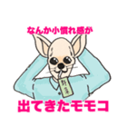 モモコ…モモコだよね。（個別スタンプ：5）