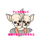 モモコ…モモコだよね。（個別スタンプ：8）