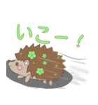 フラワーハリネズミ♡（個別スタンプ：5）