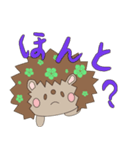 フラワーハリネズミ♡（個別スタンプ：7）