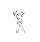 さーやの似顔絵1（個別スタンプ：3）