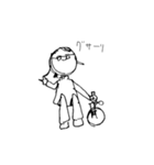 さーやの似顔絵1（個別スタンプ：5）