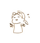めがねのみーちゃん～ランダム16スタンプ～（個別スタンプ：13）