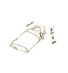 めがねのみーちゃん～ランダム16スタンプ～（個別スタンプ：16）