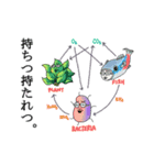 クセ絵スタンプ～アクアリウム編～（個別スタンプ：8）