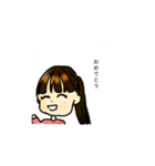 おとめ女の子( ơ ᴗ ơ )（個別スタンプ：16）