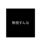 シンプル文の想い（個別スタンプ：15）