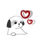 Stickers_Shih Tzu_f シーズースタンプ（個別スタンプ：39）