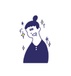 おだんごヘア女子のスタンプ（個別スタンプ：13）