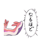クラゲちゃんとウミウシちゃん（個別スタンプ：15）