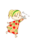 おうち好き女子（個別スタンプ：8）