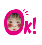 元気ないっぱいの男の子。（個別スタンプ：1）