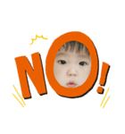 元気ないっぱいの男の子。（個別スタンプ：4）