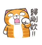 ランラン猫 30 (台湾版)（個別スタンプ：7）