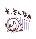 Googirlのゆる～い敬語スタンプ（個別スタンプ：35）