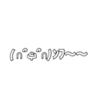 サインペン顔文字スタンプ（個別スタンプ：13）