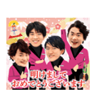 年末年始 LE VELVETS スタンプ(2122編)（個別スタンプ：4）