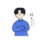 カラフルなおんなのこたち（個別スタンプ：6）