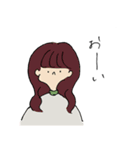 カラフルなおんなのこたち（個別スタンプ：20）