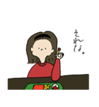 カラフルなおんなのこたち（個別スタンプ：26）