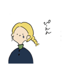 カラフルなおんなのこたち（個別スタンプ：37）